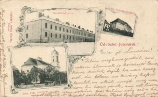 Jolsva military barracks, Cuburg castle (EK)