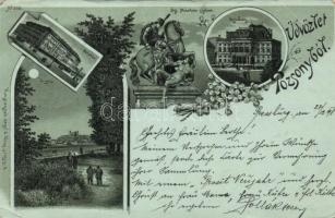 1898 Pozsony, litho (EK)