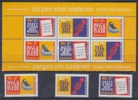 Nyári bélyeg a kultúra javára sor + blokk, Summer stamp benefit for the culture set + block