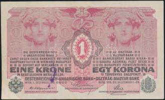 1916. 1K "ZOMBORI JÁRÁS..." felülbélyegzéssel T:II