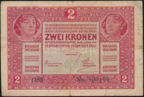 1917. 2K "TÖRÖKBECSE..." felülbélyegzéssel T:III