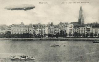 Graf Zeppelin over Hamburg