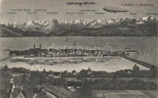 Graf Zeppelin over Lindau (Bodensee)