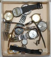 13db nem működő, vegyes, női, férfi karóra /  Non working wristwatch lot