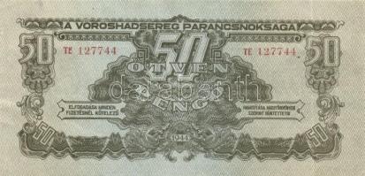 1946. 50P "V.H." (3x) T:III