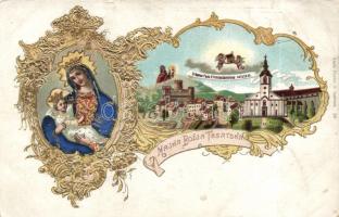 Trsat monastery Emb. litho (EB)