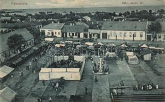 Kevevára Szent ISván square, market