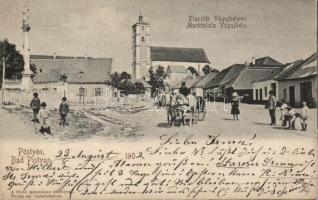 Vágujhely Main square