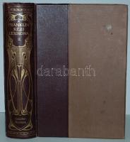 A Franklin kézi lexikona I-III. Teljes. Bp., 1912. Franklin Társulat. Szecessziós félbőr kötésben. (...