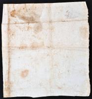 Komárom 1849. április 6. Várbeli Hivatal 8 Pengő Krajcár négyes ívben! Fehér papíron, zöld kőnyomás,...