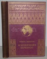 Vörös Márton: A szerencsés expedíció. Hans W. Ahlmann kutató útja az északi jégvilágba. 41 képmelléklettel. (Magyar Földrajzi Társaság Könyvtára). Bp., é.n., Lampel és Wodianer. Kiadói aranyozott félvászon sorozatkötésben. Szép állapotban