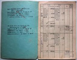 1932 DDSG - Dunagőzhajózási rt. díjkönyv / DDSG fee-booklet