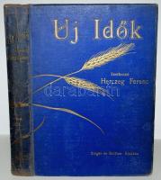 1941 Új Idők. Szépirodalmi, művészeti, képes hetilap. Szerk. Herczeg Ferenc. XLVII. évfolyam I. köt....