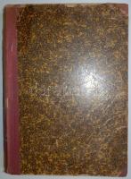 1910 Vasárnapi Újság. Szerk. Hoitsy Pál. 57. évf. Rozoga félvászon kötésben