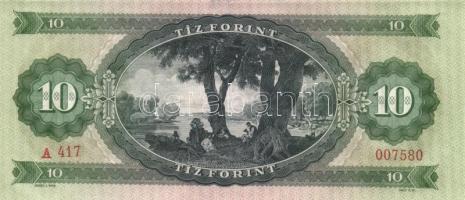 1969. 10Ft (12x) sorszámkövetéssel T:I,I-