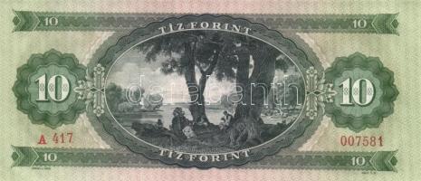 1969. 10Ft (12x) sorszámkövetéssel T:I,I-