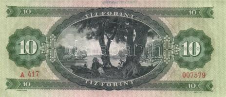 1969. 10Ft (12x) sorszámkövetéssel T:I,I-