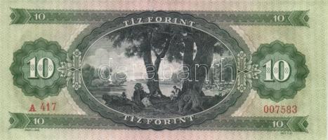 1969. 10Ft (12x) sorszámkövetéssel T:I,I-