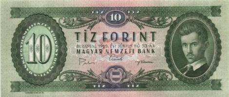 1969. 10Ft (12x) sorszámkövetéssel T:I,I-
