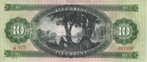 1969. 10Ft (12x) sorszámkövetéssel T:I,I-