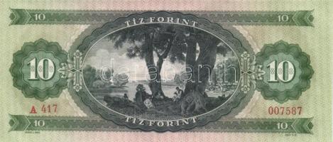 1969. 10Ft (12x) sorszámkövetéssel T:I,I-