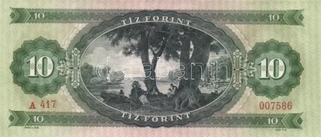 1969. 10Ft (12x) sorszámkövetéssel T:I,I-