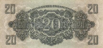 1944. 20P "V.H." (5x) sorszámkövetés T:I-/II