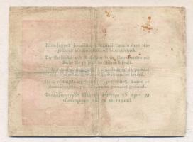 1848. 5Ft "Kossuth bankó" piros T:III