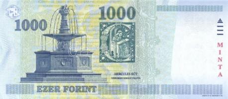 2006. 1000Ft "Minta" (2x) sorszámkövetéssel! T:I