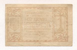 Esztergom 1919. 1K "Utalvány" T:III