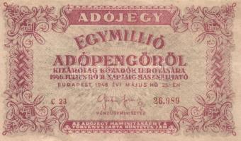 1946. 5db különféle adópengő T:II,III