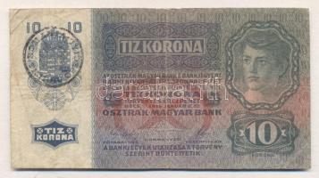 1915. 10K román körbélyegzővel T:III
