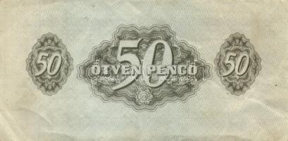 1944. 50P (2x) + 100P (2x) kétféle méret "A Vöröshadsereg Parancsnoksága" T:II,III