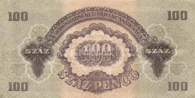 1944. 100P "A Vöröshadsereg Parancsnoksága" (3x) egymás utáni sorszámmal T:II-