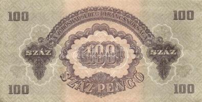 1944. 100P "A Vöröshadsereg Parancsnoksága" (3x) egymás utáni sorszámmal T:II-