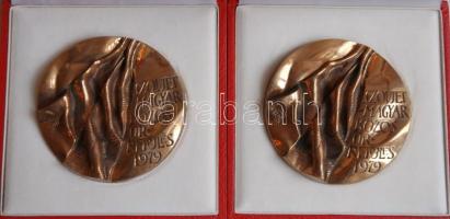 1980. "Szovjet-Magyar közös űrrepülés" Gyűjtemény, közte:
- Ezüst jelvény + 2db klf ÁP Ag ...