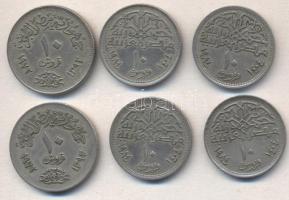 Egyiptom 1972-1984. 10P (6x) T:2,2-