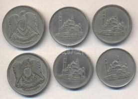 Egyiptom 1972-1984. 10P (6x) T:2,2-