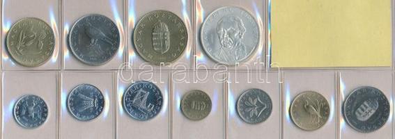 1995. 10f-200Ft forgalmi sor 11klf db, benne "Deák" Ag, fóliás szettben T:1