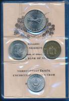 1975. 2f-10Ft 9klf "Magyar Népköztársaság" forgalmi érméi "kalauzkék" műbőrtokba...