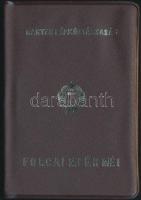 1985. 2f-20Ft 10klf "Magyar Népköztársaság" forgalmi érméi barna műbőrtokban T:1