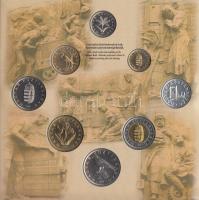 1999. 50f-100Ft 8klf db, szettben "75 éves a Magyar Nemzeti Bank" T:BU Csak 7000db!