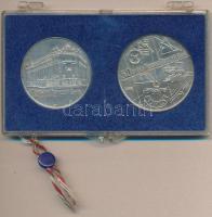 1974. 50Ft Ag + 100Ft Ag "50 éves az MNB" T:BU eredeti MNB plombált plasztiktokban!