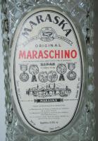 Maraska Maraschino likőrös üveg 0.7 literes