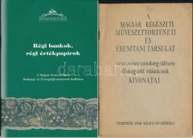 10db különféle numizmatikai folyóirat