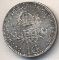 Ausztria 1908. 1K Ag "Jubileum" T:2
Austria 1908. 1 Corona Ag "Jubilee" C:XF