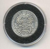 Ausztria/magyar verdejel 1777IC-FA 20Kr Ag M.Theresia T:3/2-