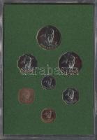 Szváziföld 1974. 1c-1L 7klf érték "Az első pénzverés" forgalmi sor dísztokban! T:PP
Swazil...