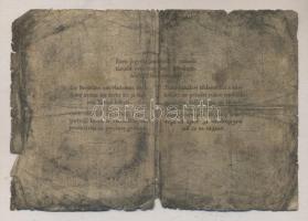 1848. 100Ft "Kossuth-bankó" T:V