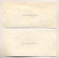 3db játékpénz 10Ft + 50Ft (2x) / Ossfet Nyomda